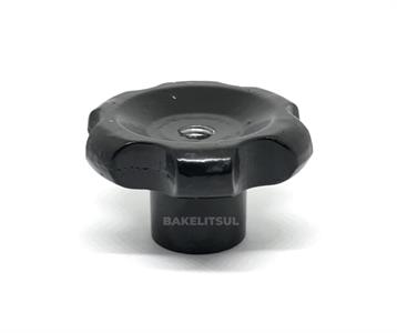 MANÍPULO DE ALUMÍNIO 43MM ROSCA INTERNA PASSANTE 07062 