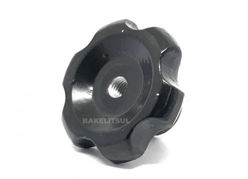 MANÍPULO DE ALUMÍNIO 43MM ROSCA INTERNA PASSANTE 07062 