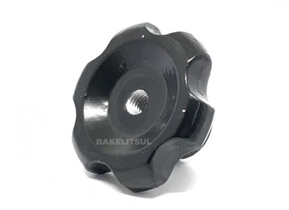 MANÍPULO DE ALUMÍNIO 43MM ROSCA INTERNA PASSANTE 07062 