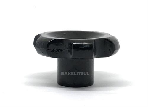 MANÍPULO DE ALUMÍNIO 43MM ROSCA INTERNA PASSANTE 07062 