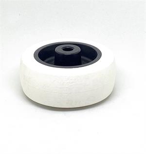 RODA PV PLÁSTICA LINHA LEVE ATÉ 125KGF BRANCO 10268 F3 07796 