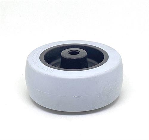 RODA PV PLÁSTICA LINHA LEVE ATÉ 125KGF CINZA CLARO 10269 F3 07797 