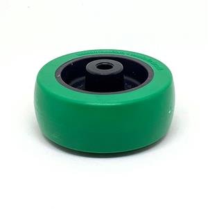 RODA PV PLÁSTICA LINHA LEVE ATÉ 125KGF VERDE 10272 F3 07800 