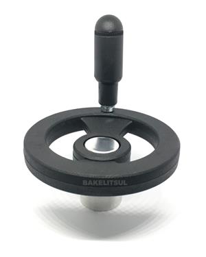 VOLANTE DOIS RAIOS COM CABO MIOLO AÇO VO-B1 12780 