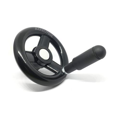 VOLANTE DE BAQUELITE COM CABO GIRATÓRIO 12787 