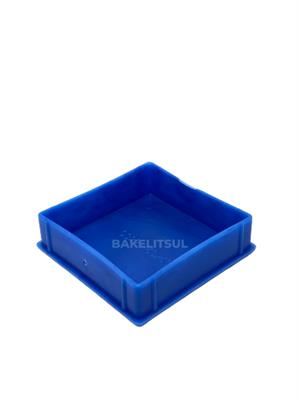 PONTEIRA TAMPA AZUL PARA TUBOS QUADRADOS  10655 