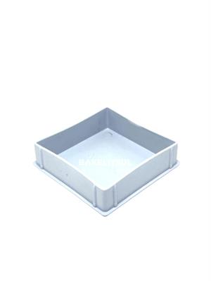 PONTEIRA TAMPA BRANCA PARA TUBOS QUADRADOS  10633 