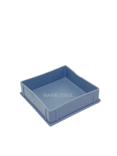 PONTEIRA TAMPA CINZA ESCURO PARA TUBOS QUADRADOS  10669 