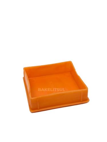 PONTEIRA TAMPA LARANJA PARA TUBOS QUADRADOS  10676 