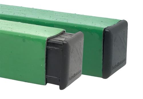 PONTEIRA TAMPA LARANJA PARA TUBOS QUADRADOS  10676 