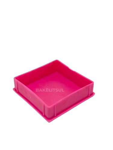 PONTEIRA TAMPA ROSA PARA TUBOS QUADRADOS  10683 