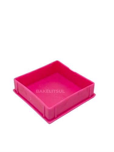 PONTEIRA TAMPA ROSA PARA TUBOS QUADRADOS  10683 