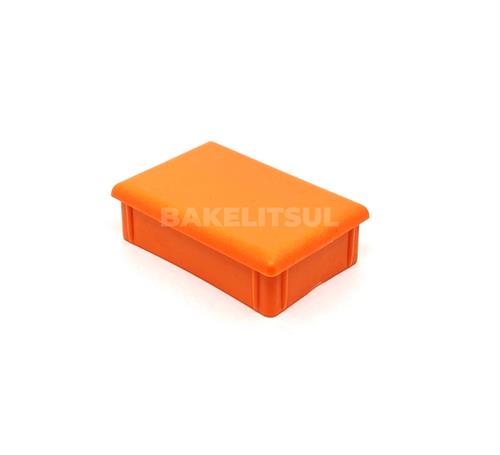 PONTEIRA TAMPA LARANJA PARA TUBOS RETANGULARES 10744 