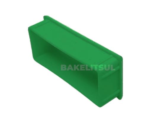 PONTEIRA TAMPA VERDE PARA TUBOS RETANGULARES 10760 