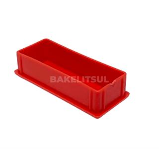 PONTEIRA TAMPA VERMELHA PARA TUBOS RETANGULARES 10768 