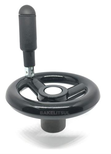 VOLANTE DE BAQUELITE COM CABO RETRÁTIL 12812 