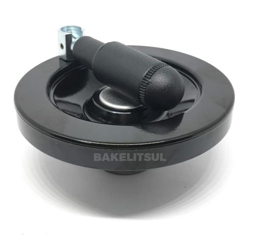 VOLANTE DE BAQUELITE FECHADO COM CABO RETRÁTIL 12821 