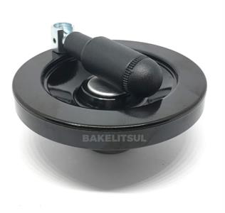 VOLANTE DE BAQUELITE FECHADO COM CABO RETRÁTIL 12821 