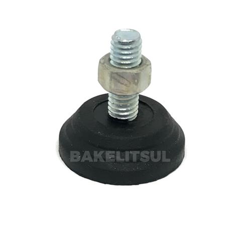 PÉ NIVELADOR ROSCA EXTERNA BASE 40 RÍGIDA - 30%OFF 04741 F3 1060 