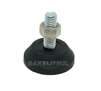 PÉ NIVELADOR ROSCA EXTERNA BASE 40 RÍGIDA - 30%OFF 04741 F3 1060 