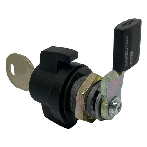 FECHO LINGUETA METÁLICO MANOPLA TRAVA P/ CADEADO E CHAVE FC-J91 08912