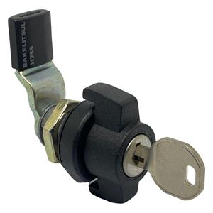 FECHO LINGUETA METÁLICO MANOPLA TRAVA P/ CADEADO E CHAVE FC-J91 08912 