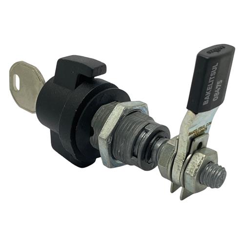 FECHO LINGUETA REGULÁVEL MANOPLA TRAVA P/ CADEADO E CHAVE FC-PJ9.1 08474