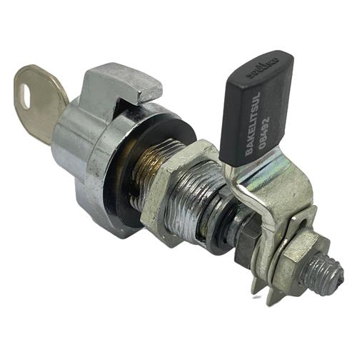 FECHO LINGUETA REGULÁVEL MANOPLA TRAVA P/ CADEADO E CHAVE FC-PJ9.1 08474