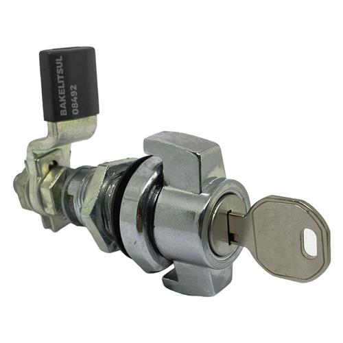 FECHO LINGUETA REGULÁVEL MANOPLA TRAVA P/ CADEADO E CHAVE FC-PJ9.1 08474 