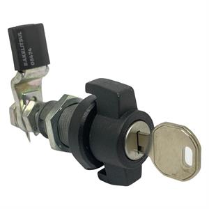 FECHO LINGUETA REGULÁVEL MANOPLA TRAVA P/ CADEADO E CHAVE FC-PJ9.1 08474 