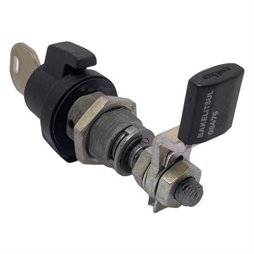 FECHO LINGUETA REGULÁVEL MANOPLA TRAVA P/ CADEADO E CHAVE FC-PJ9.1 08474 