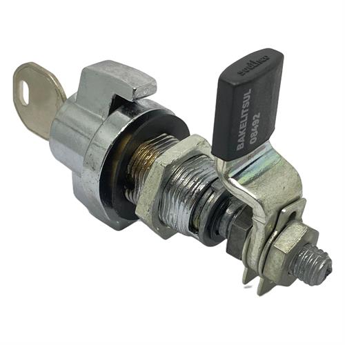 FECHO LINGUETA REGULÁVEL MANOPLA TRAVA P/ CADEADO E CHAVE FC-PJ9.1 08474 