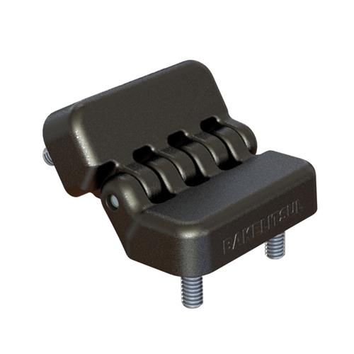 DOBRADIÇA PLÁSTICA ROSCA METÁLICA FIXA ABERTURA 180° 12846 