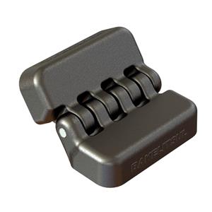 DOBRADIÇA PLÁSTICA ROSCA INTERNA METÁLICA ABERTURA 180° 12850 