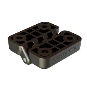 DOBRADIÇA PLÁSTICA ALOJAMENTO PARAFUSO SEXTAVADO INTERNO  12856 