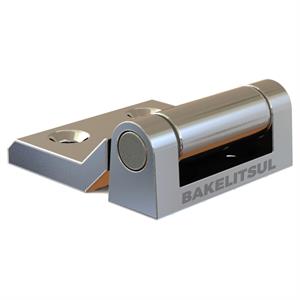 DOBRADIÇA METÁLICA 180° PRETA OU CROMADA 45MM 12858 