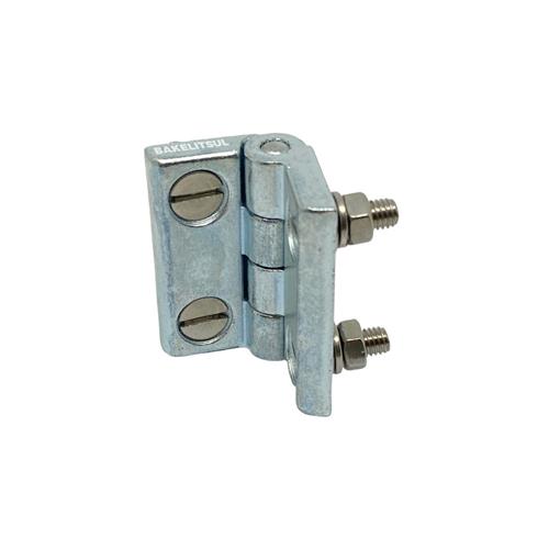 DOBRADIÇA METÁLICA INOX DB-D1 ZINCADA BRANCO 10278 