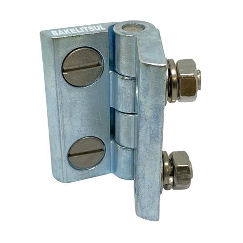 DOBRADIÇA METÁLICA INOX DB-D1 ZINCADA BRANCO 10278 