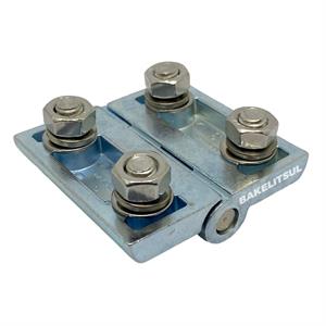 DOBRADIÇA METÁLICA INOX DB-D1 ZINCADA BRANCO 10278 