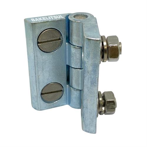 DOBRADIÇA METÁLICA INOX DB-D1 ZINCADA BRANCO 10278 