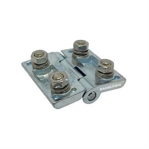 DOBRADIÇA METÁLICA INOX DB-D1 ZINCADA BRANCO 10278 