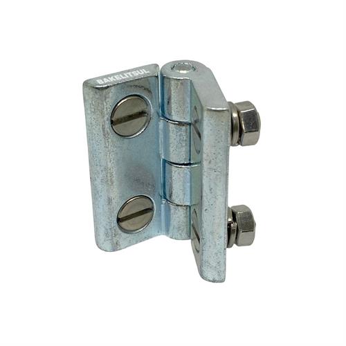 DOBRADIÇA METÁLICA INOX DB-D1 ZINCADA BRANCO 10278 