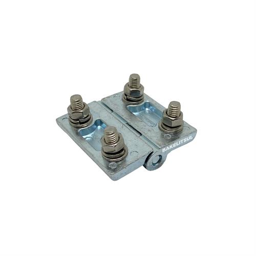 DOBRADIÇA METÁLICA INOX DB-D1 ZINCADA BRANCO 10278 