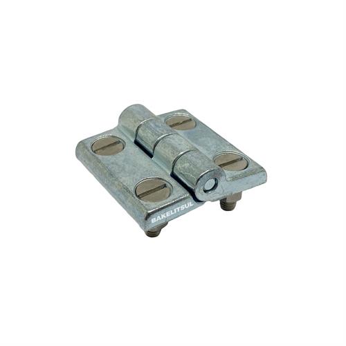 DOBRADIÇA METÁLICA INOX DB-D1 ZINCADA BRANCO 10278 