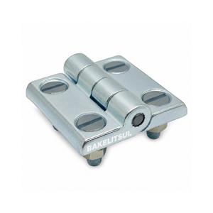 DOBRADIÇA METÁLICA INOX DB-D1 ZINCADA BRANCO 10278 
