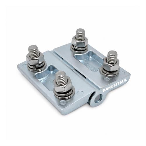 DOBRADIÇA METÁLICA INOX DB-D1 ZINCADA BRANCO 10278 