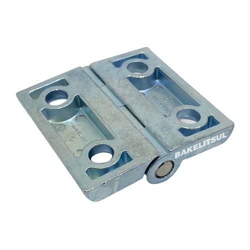 DOBRADIÇA METÁLICA DB-D2 ZINCADA BRANCO 10281 