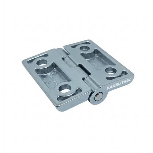 DOBRADIÇA METÁLICA DB-D2 ZINCADA BRANCO 10281 