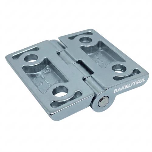 DOBRADIÇA METÁLICA DB-D2 ZINCADA BRANCO 10281 