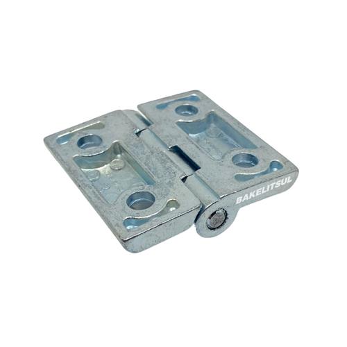 DOBRADIÇA METÁLICA INOX DB-D3 ZINCADA BRANCO 10286 